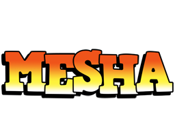 Mesha sunset logo