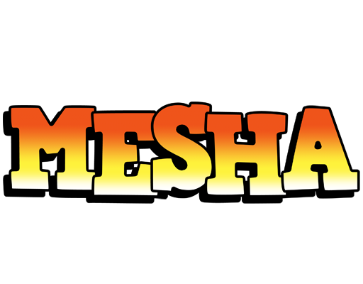 Mesha sunset logo