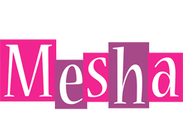 Mesha whine logo