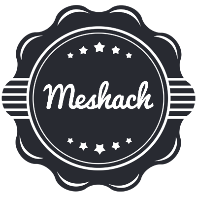 Meshach badge logo