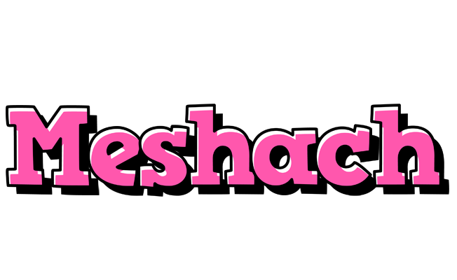 Meshach girlish logo