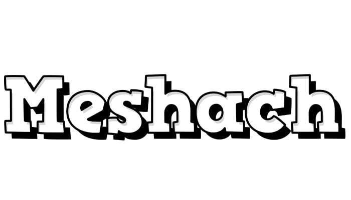 Meshach snowing logo