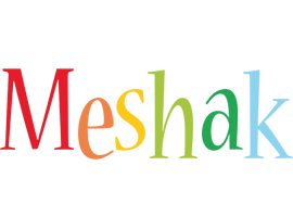 Meshak birthday logo