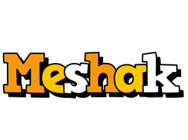 Meshak cartoon logo