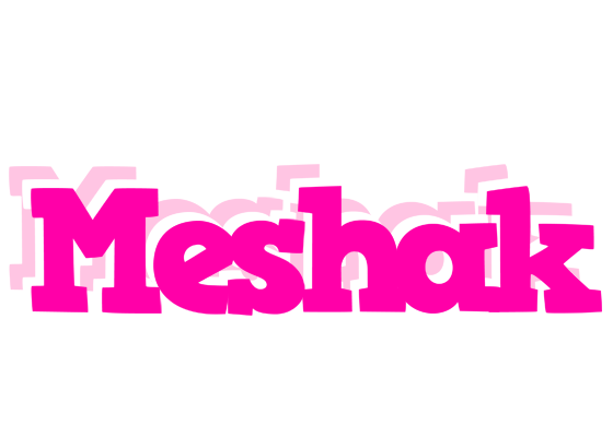 Meshak dancing logo