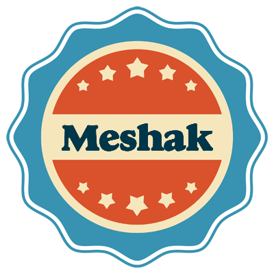 Meshak labels logo