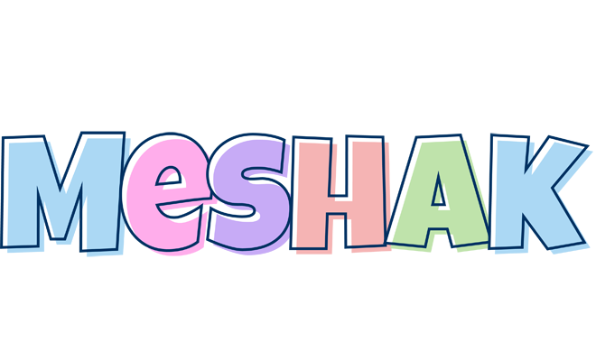 Meshak pastel logo