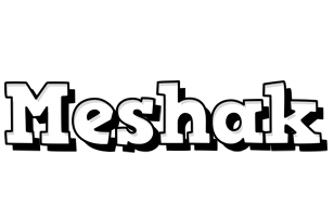 Meshak snowing logo