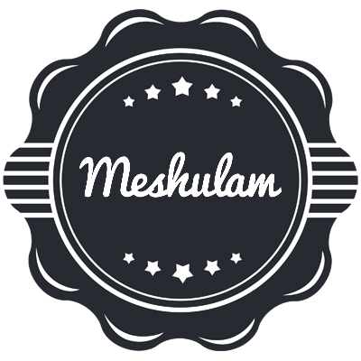 Meshulam badge logo