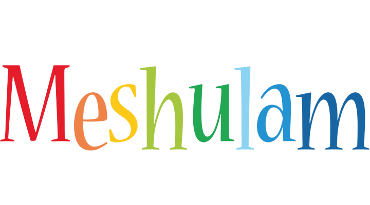 Meshulam birthday logo