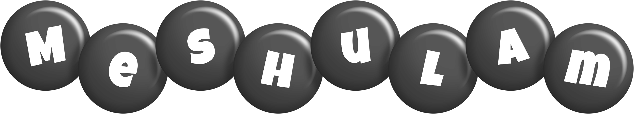 Meshulam candy-black logo