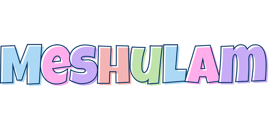Meshulam pastel logo