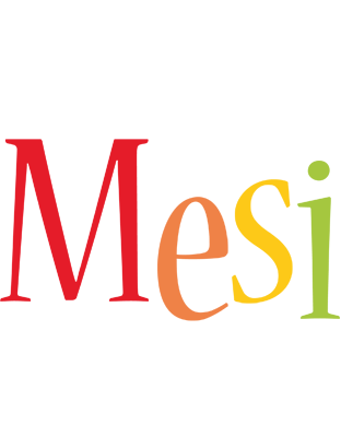 Mesi birthday logo
