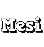 Mesi snowing logo