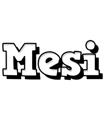Mesi snowing logo
