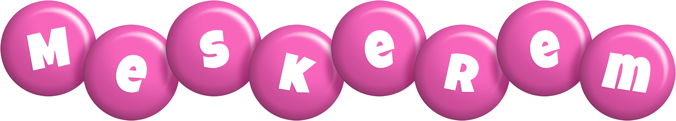Meskerem candy-pink logo