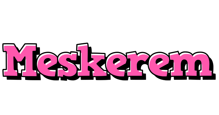 Meskerem girlish logo
