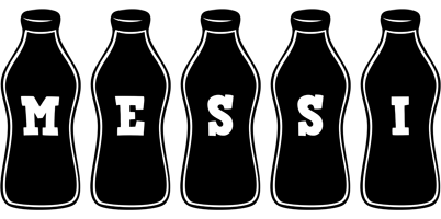 Messi bottle logo