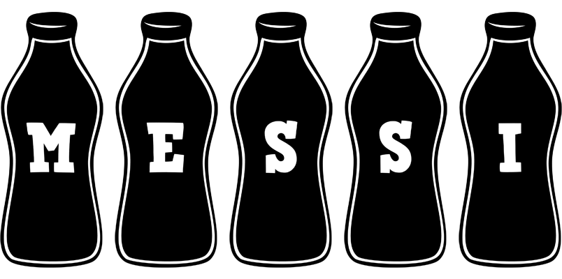 Messi bottle logo