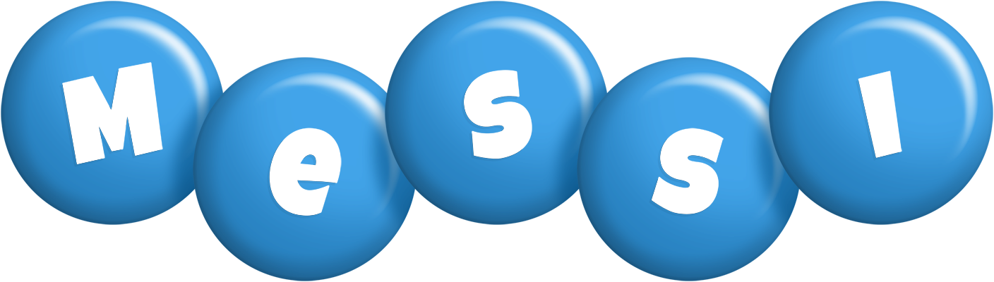 Messi candy-blue logo