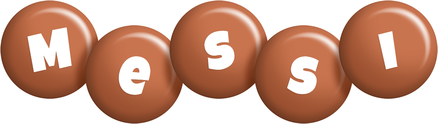 Messi candy-brown logo