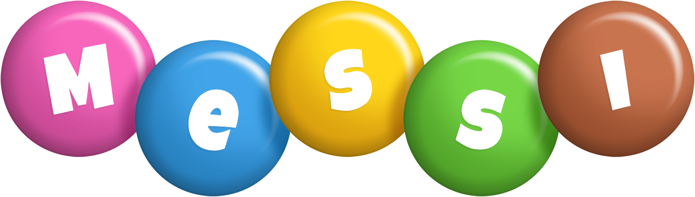 Messi candy logo