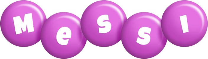 Messi candy-purple logo