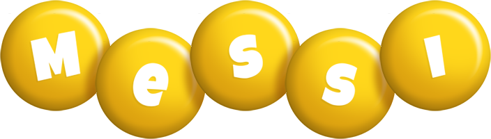 Messi candy-yellow logo