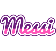 Messi cheerful logo