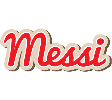 Messi chocolate logo