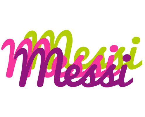 Messi flowers logo