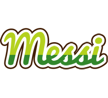 Messi golfing logo