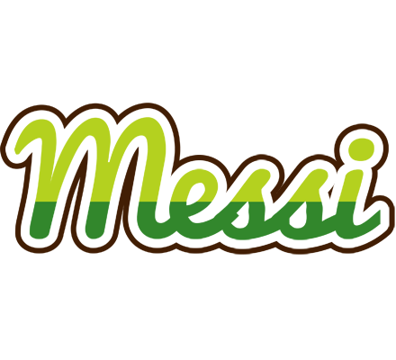 Messi golfing logo