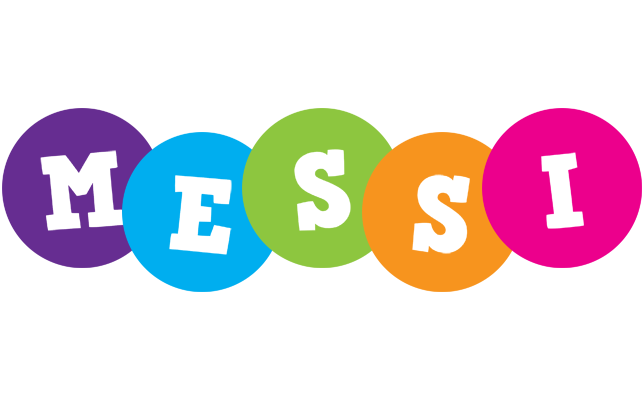 Messi happy logo