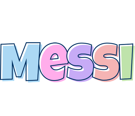 Messi pastel logo
