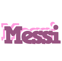 Messi relaxing logo