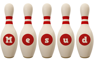 Mesud bowling-pin logo