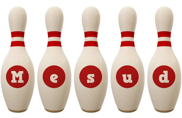 Mesud bowling-pin logo