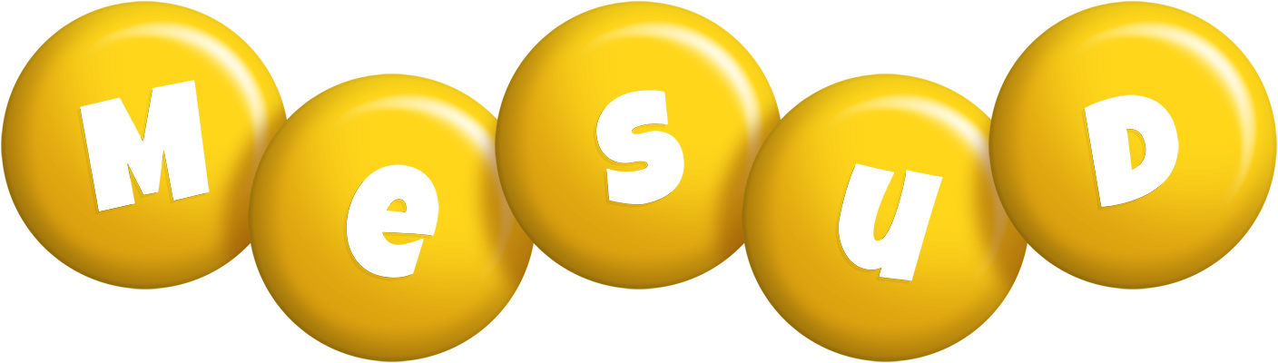 Mesud candy-yellow logo