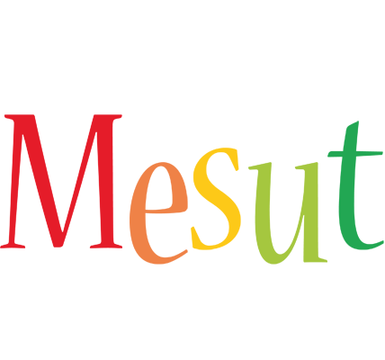Mesut birthday logo