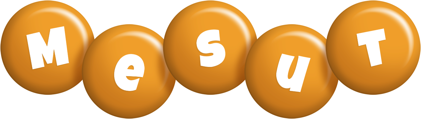 Mesut candy-orange logo
