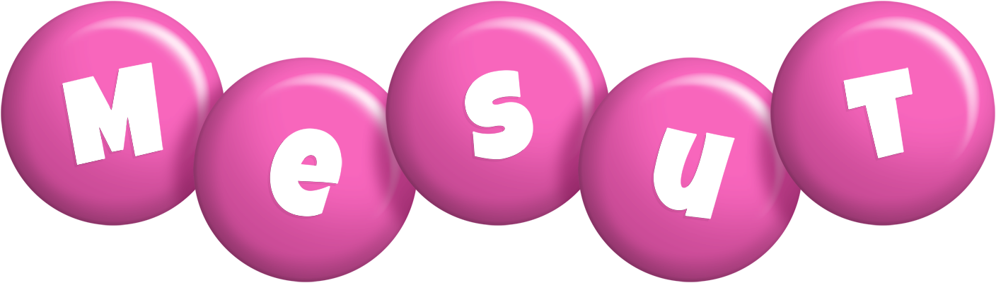 Mesut candy-pink logo