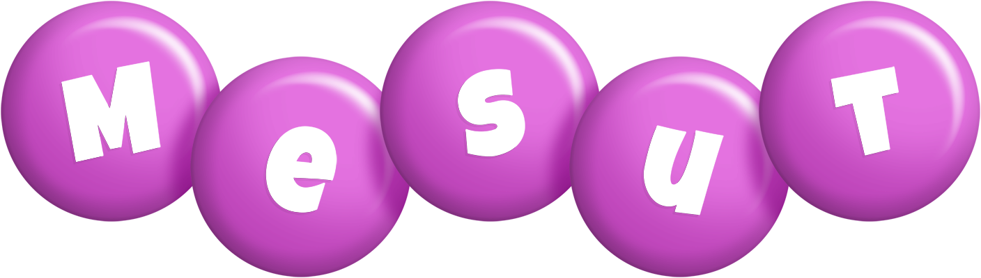 Mesut candy-purple logo