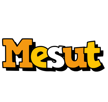 Mesut cartoon logo