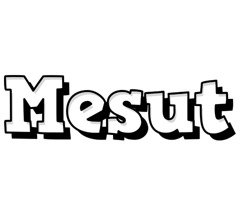 Mesut snowing logo
