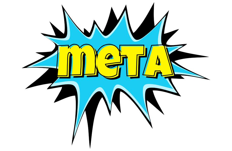 Meta amazing logo