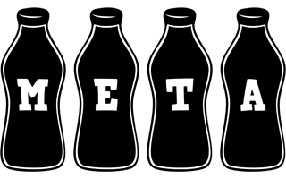 Meta bottle logo
