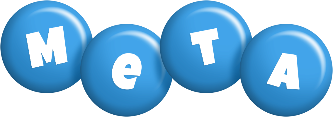 Meta candy-blue logo