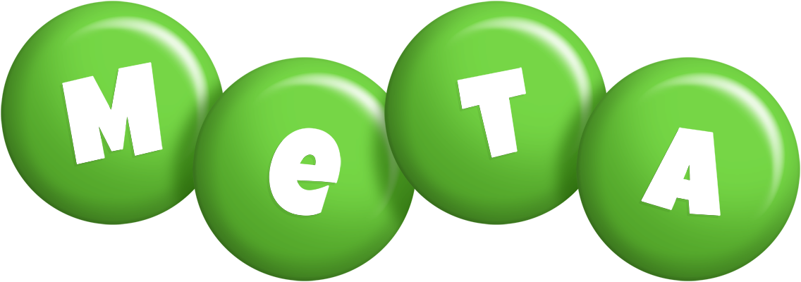 Meta candy-green logo