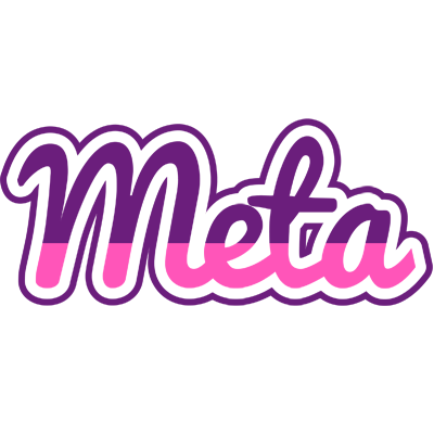 Meta cheerful logo